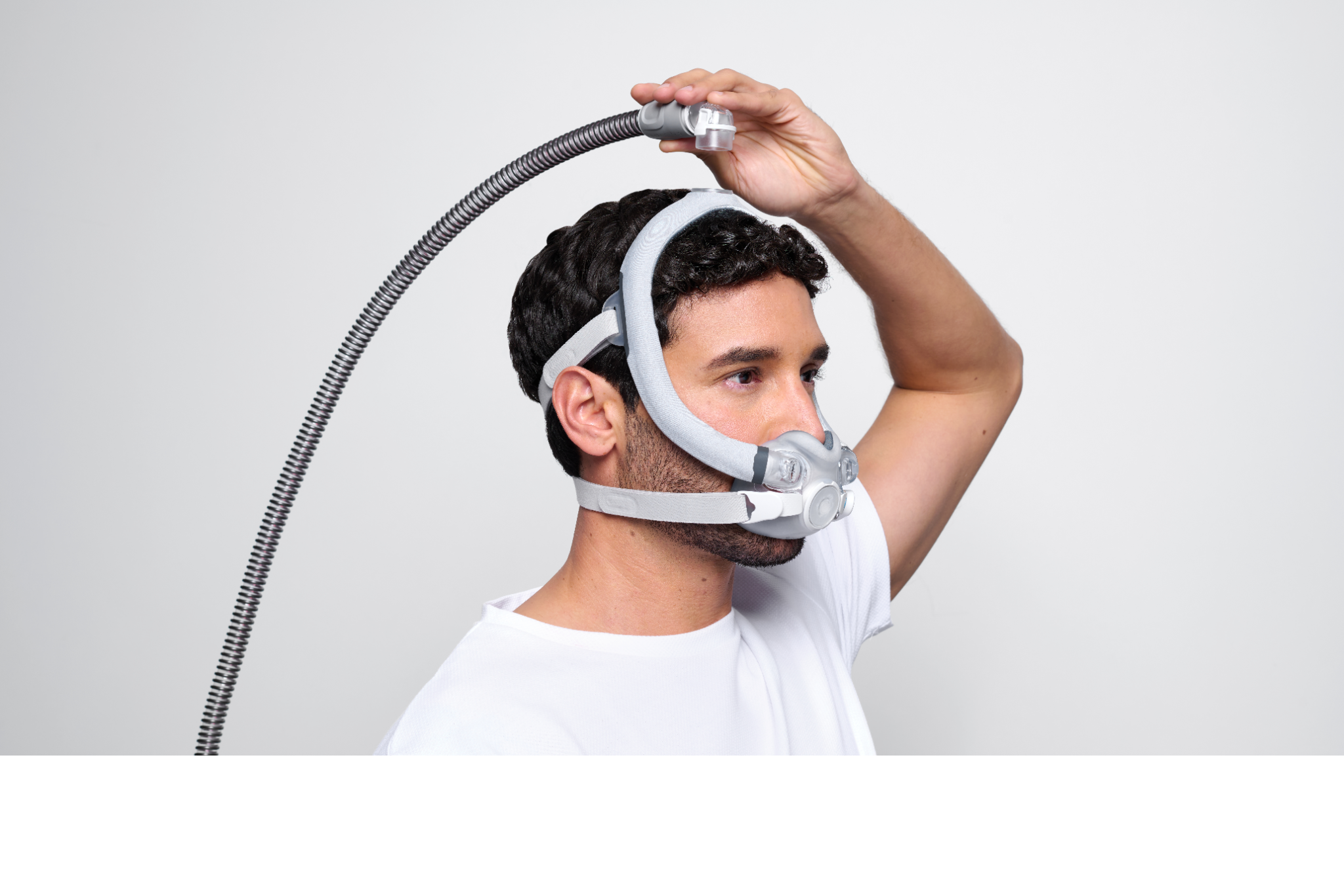 Máscara facial de CPAP